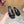Loew Pebble Soft Sandal 55 Black in Sheepskin 749419