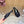 Loew Pebble Soft Sandal 55 Black in Sheepskin 749419
