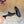 Loew Mule Slip-on Kitten Heel 45 Black in Sheepskin 749404