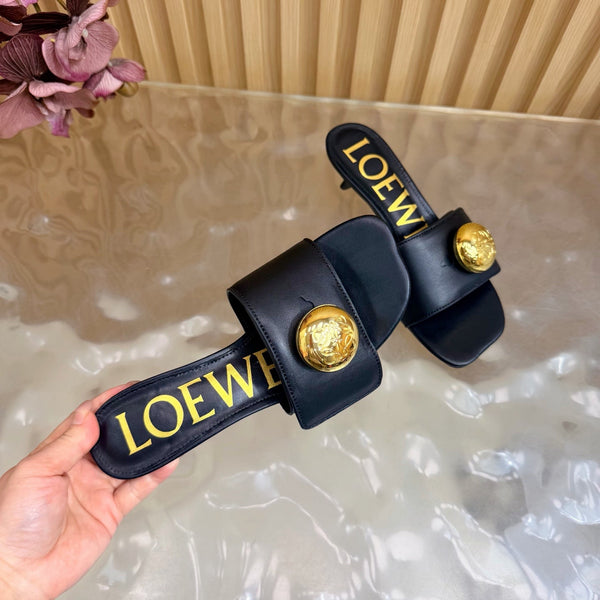 Loew 26 Sandal 45 Black in Cowhide 749387