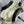 CD Toujours Vertical 18cm White Black in Cowhide 286398