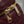 CD Bow-embellished Cosmetic Bag 17.5 Burgundy in Lambskin 286416