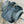 CD Toujours Vertical 23cm Light Blue in Suede 286500