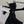 CC 26SS Bow-Tie Strap Spaghetti Strap Dress Black in Cotton 379313