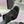 HM Sandal 90mm Black in Sandblasted Cowhide 757939