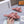 Loew 26 Knotted Closed-Toe Flat Mules Earthy Pink in Lambskin 759434