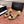 CC 26SS Pearl Heel 70mm Bow Sandals Gold in Netting fabric 760567