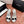CC 26SS Pearl Heel 70mm Bow Sandals Silver in Netting fabric 760566
