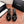 CC 26SS Pearl Heel 70mm Bow Sandals Black in Netting fabric 760565