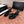 CC 26SS Pearl Heel 70mm Bow Sandals Black in Netting fabric 760565