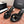 CC 26SS Pearl Heel 70mm Bow Sandals Black in Netting fabric 760565