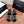 CD 26SS Pearl Heel 70mm Bow Sandals Black in Cowhide 760558