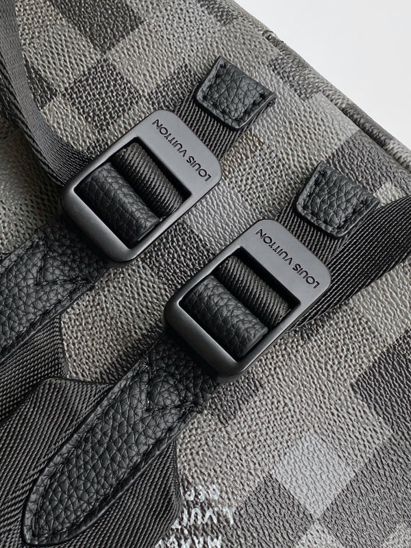 LV Discovery PM Backpack Black in Monogram Eclipse canvas 286716