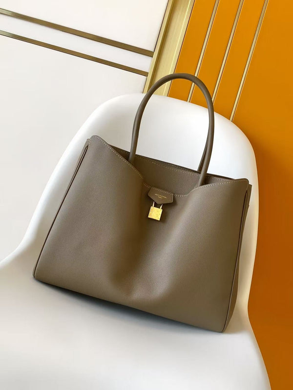LV Vendôme PM Bag 35.5cm Taupe in Calfskin 287196
