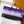 LV Keepall 55 Travel Bag Purple Gradient in Monogram coated Canvas 287221