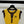 Miu 26 Crew Neck Vest Yellow in Wool 382106
