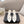 YSL High-heels 80mm Transparent Sandals White in Leather 771711