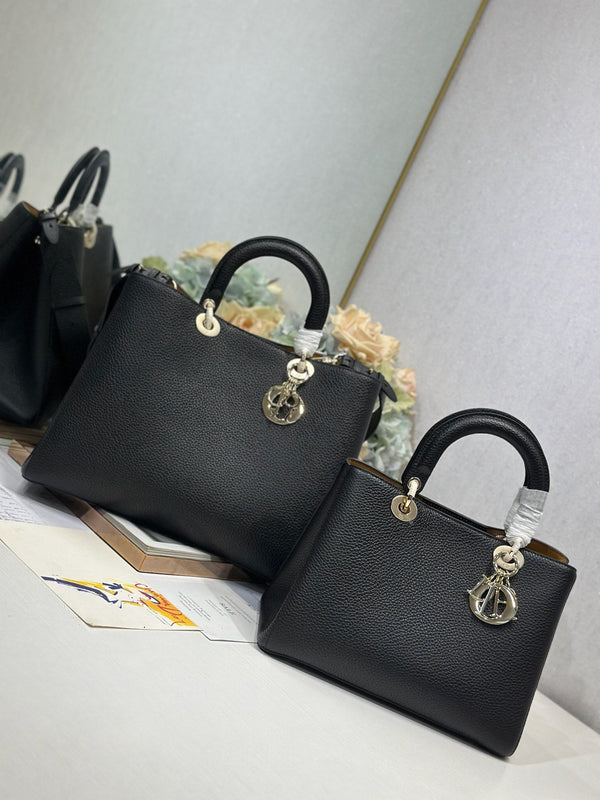 CD Diorissimo Black in Cowhide 288179