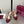 GG Buckle Stiletto Round Toe Heel Height 85mm Burgundy in Calfskin 784469
