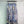 CD 26 Printed Elastic Waist Midi Skirt Blue in Polyester