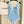 CC Striped Floral One-Piece Swimsuit in Blue White 289860