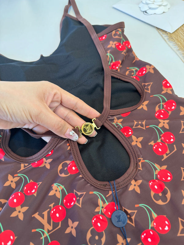 LV Monogram One-Piece Swimsuit in Polyamide 261377