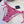 LV Graphic Monogram Bikini in Pink Polyamide 230987