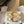 CD Heeled Thong Sandals Begie Embroidered Fabric