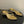 Alaia Thong Sandals Gold 3cm Patent Leather 835285