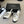 CC 26S Square-Toe Mary Jane Slingback Pumps White Black Lambskin 835674