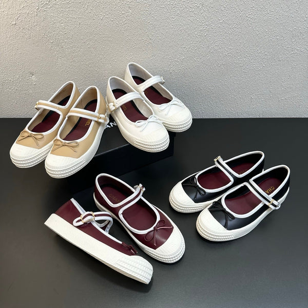 CC Classic Mary Jane Ballet Flats Leather 846330