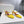 CC Block Heel Slingback Pumps 6.5cm Yellow Patent Calfskin Leather 842771
