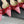 Mach Gingham Bow Slingback Pumps Red White Fabric 851905