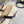 GR Mary Jane Flats Black Beige Lambskin & Fabric 851886
