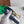 BV 26S Andiamo Knot Buckle Intreccio Belt 2cm Navy Lambskin 204747