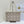 CD Small Cannage Quilted Tote Bag Grey Cowhide 158104