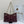 CD Small Cannage Quilted Tote Bag Burgundy Cowhide 158102