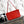 CC Croc Embossed Flap Bag 32cm Red Imported Leather 157999