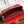 CC Croc Embossed Flap Bag 32cm Red Imported Leather 157999
