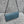 CC East-West Flap Bag 26cm Blue Plaid Denim