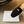 CD Baby Bow Mules Gold Bow Black Suede 858667