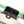 CC 26P Crochet Flap Bag Chain Strap 21cm Black Tweed 292260