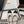 CC 25SS Mary Jane Quilted White Black Lambskin Leather 862433