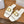CD Montaigne Slides Buckle White Calfskin Leather 862367
