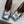 CC Square Toe Block Heel Pumps 90mm Gold Metallic Patent Leather 896864