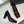 CC Square Toe Block Heel Pumps 90mm Burgundy Patent Leather 896862