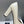 CC Square Toe Block Heel Pumps 90mm Beige Black Patent Leather 896861