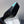 CC Cap Toe Mules 90mm Black Teal Patent Leather  896855