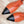 CC Métiers d'Art 2026 Slingback Flats Coral Orange Lambskin 898975