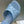 BV 26s Blink Intrecciato Mules 4.5cm Blue Leather 896580